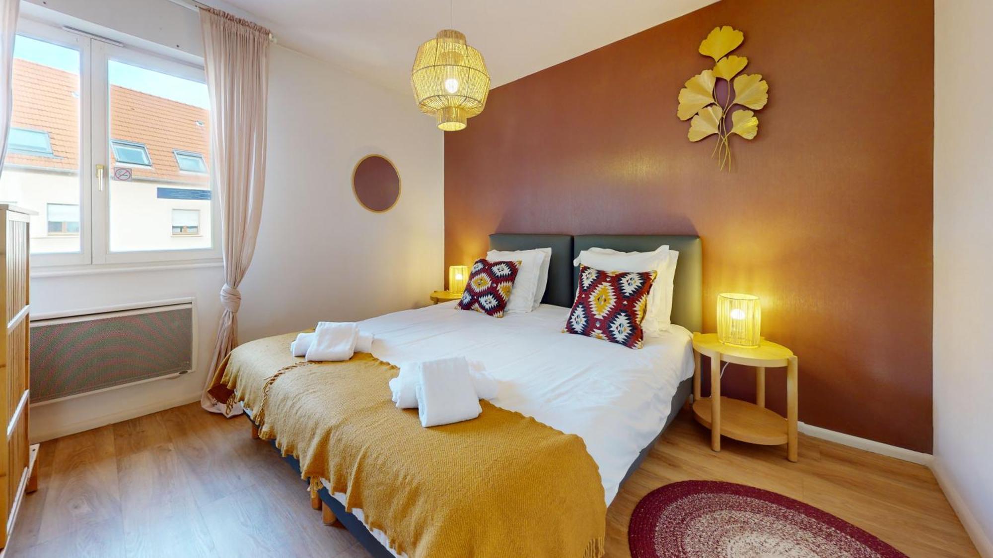 Elegance, Appartement 6 Pers 1 Parking Colmar Luaran gambar
