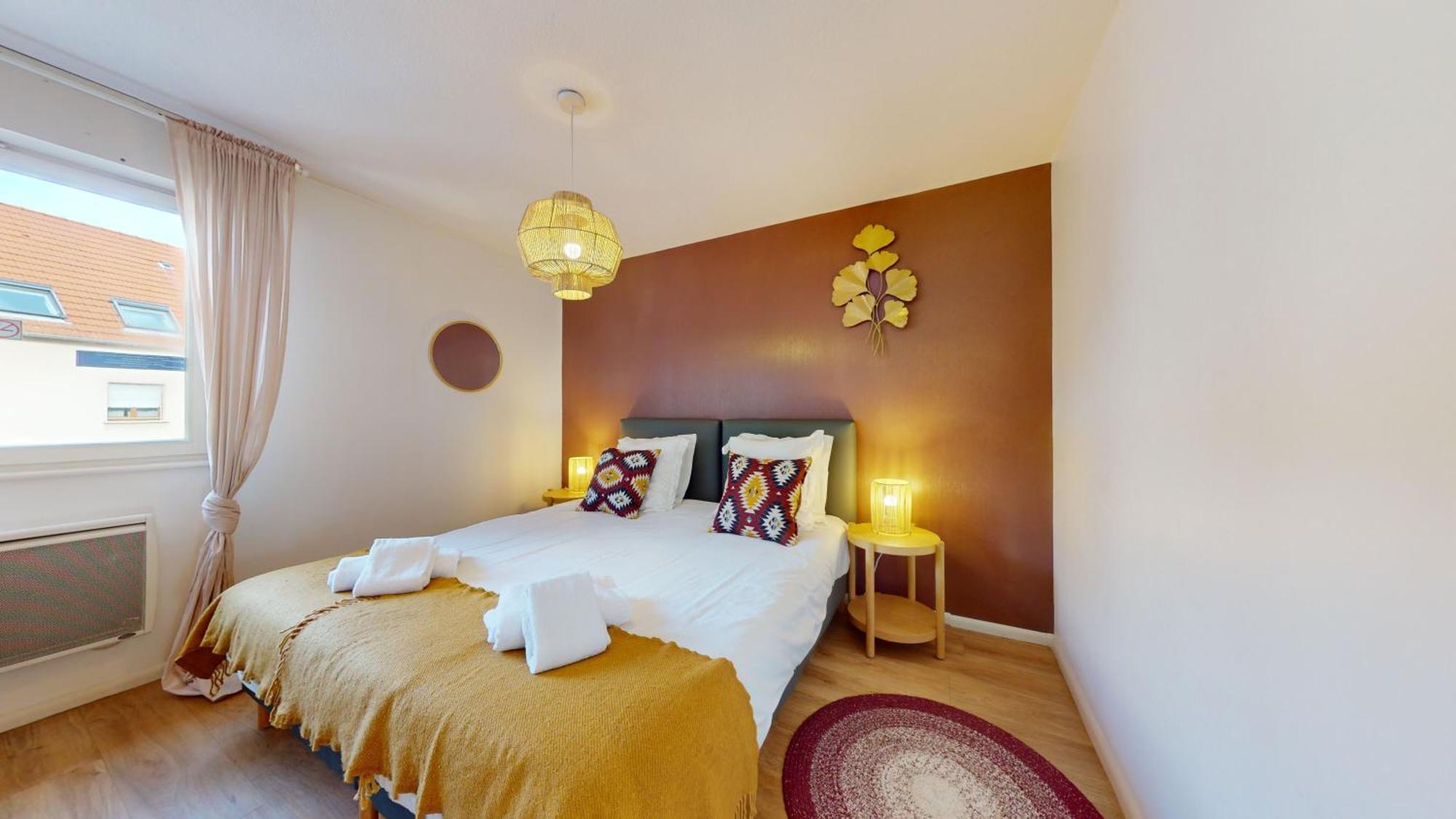 Elegance, Appartement 6 Pers 1 Parking Colmar Luaran gambar