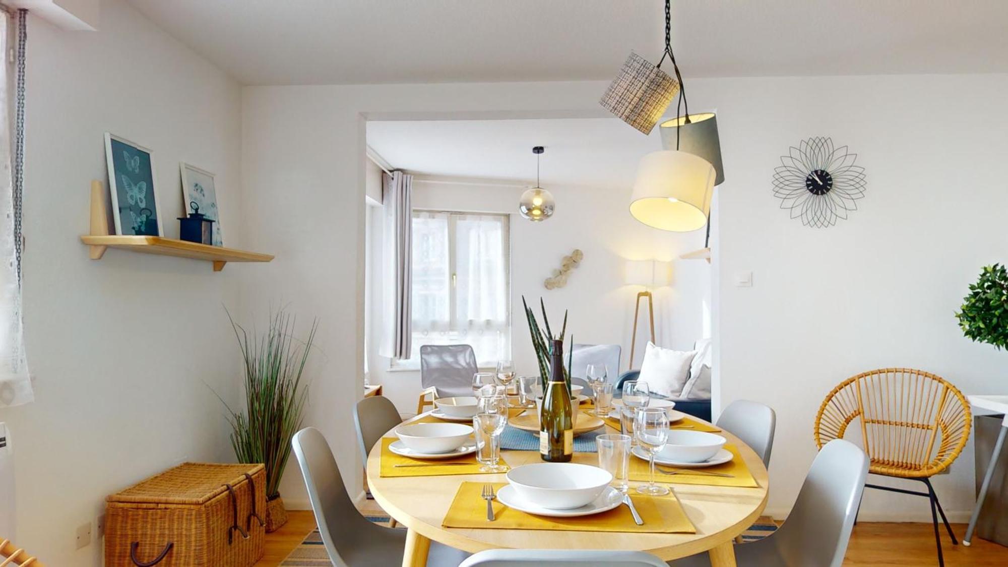 Elegance, Appartement 6 Pers 1 Parking Colmar Luaran gambar